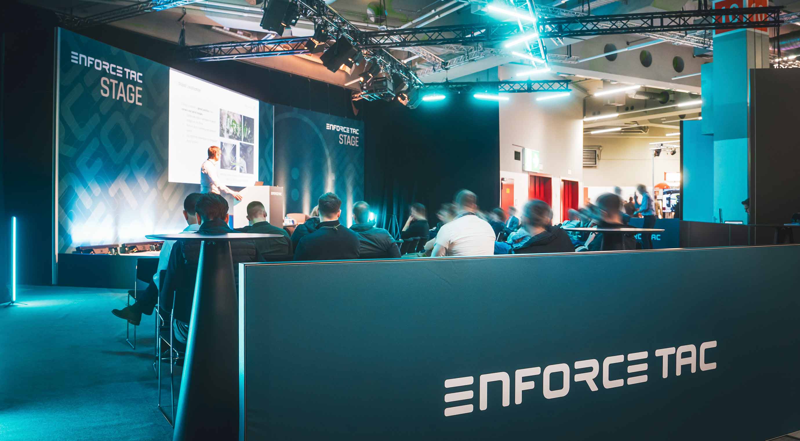 Photo of the Enforce Tac Stage
